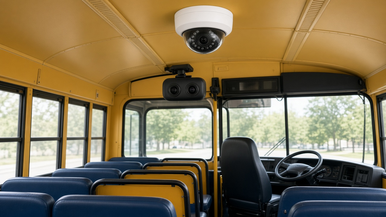 Multi-camera cabin and dashcam surveillance